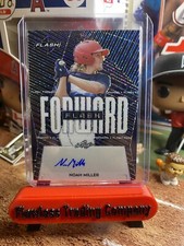 2021 Leaf Flash Baseball #FF-NM2 Noah Miller Flash Forward Prizm SP 4/99 Auto