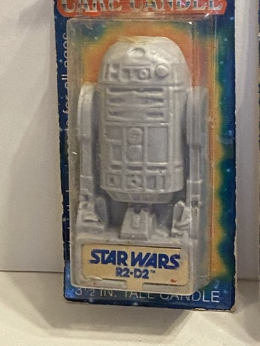 Vintage Wilton 1980 Star Wars Kuchen Kerzen Set Chewbacca & R2-D2 - Bild 3 von 5