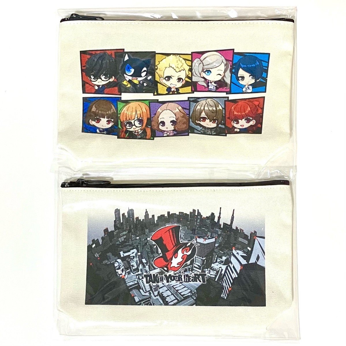 Lot 2] Persona 5 Pouch Mini Bag [Rakuten Collection] Hero Joker