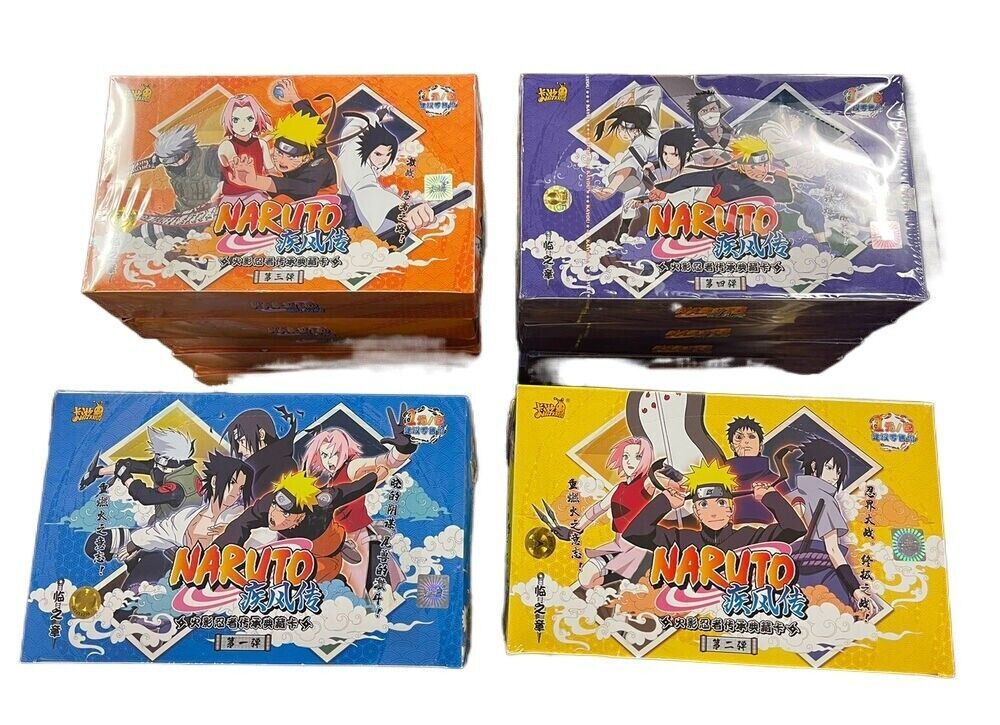 Naruto Kayou Official Trading Card Booster Box TIER 1 WAVE 3 - 36