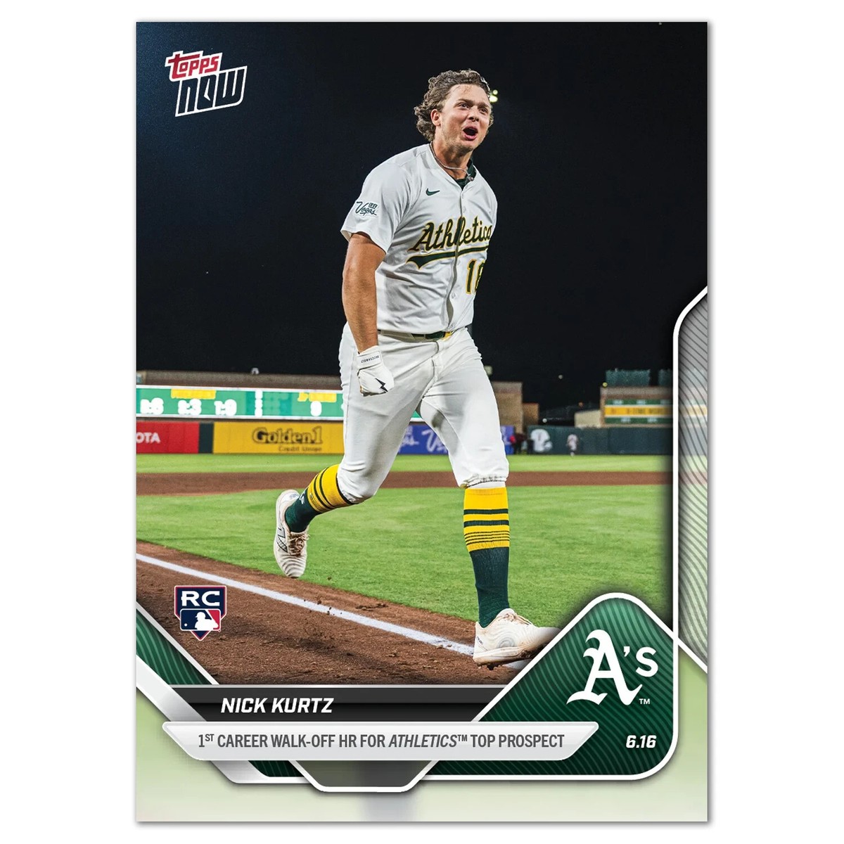 Nick Kurtz RC 1st Walk-Off HR 2025 MLB Topps NOW Card 306 | eBay