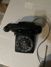 Vintage Automatic Electric Rotary Dial Telephone From Illinois Bell