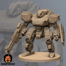 Cyberpunk Miniature Mini Armored Frame Anigma Mech 2077 Mecha Papsikels 32mm