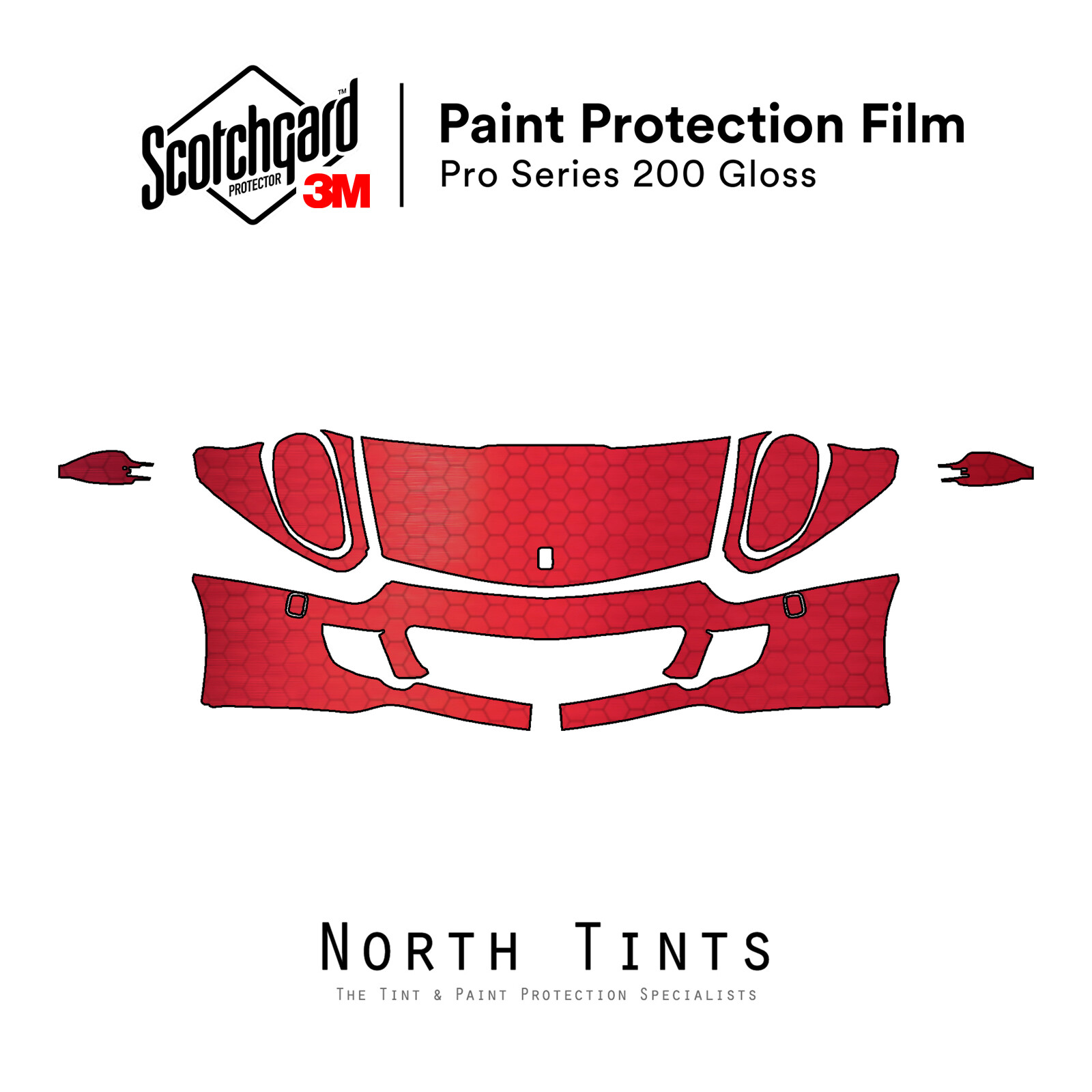 Ferrari 599 2007-2011 3M PRO Series PreCut Paint Protection Film Clear Bra PPF