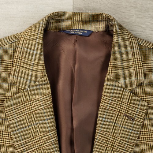 Costume 3 Pièces Brooks Brothers 1818 Cambridge Marron Tweed - Taille 38 - Italie - Comme Neuf