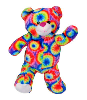 REGENBOGENBÄR 16 ZOLL 40 cm BUILD YOUR BEAR MAKE A TEDDY BEAR PARTY SET.  KEIN NÄHEN 
