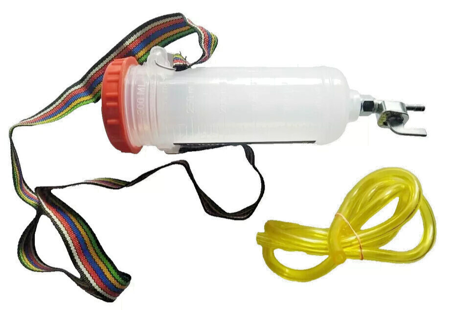 300ml Motorcycle Auxiliary Fuel Tank with Carb Balancing Tool