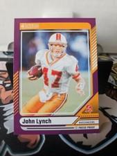 2024 Panini Donruss John Lynch Press Proof Purple Tampa Bay Buccaneers #254