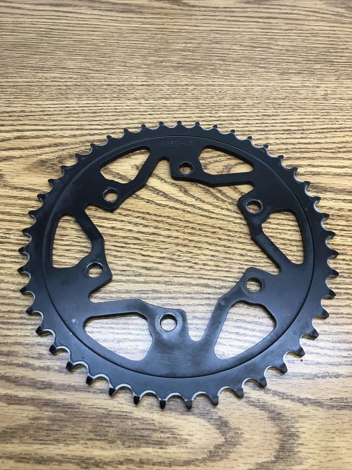 KAWASAKI NINJA 250R EX250 2008-2012, PIÑÓN TRASERO VORTEX 45T PIEZA # 435S-45 Foto 2 de 4