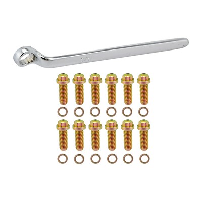 Chevy 350 Rebuild Kit Speedmaster Main Stud Kit For Chevy SBC 350 2-Bolt - 12 Point Performance Engine Build Speedmaster Main Stud Kit For SBC 350 - Foto 8