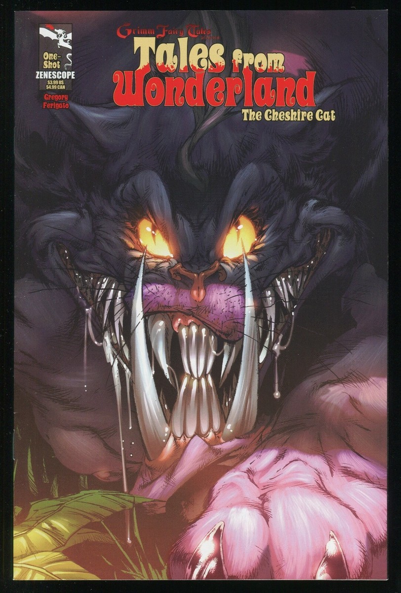 Tales from Wonderland The Cheshire Cat Comic Zenescope Horror