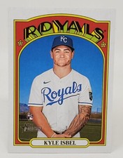 2021 Topps Heritage High Number Baseball Base Rookie #594 Kyle Isbel RC Royals