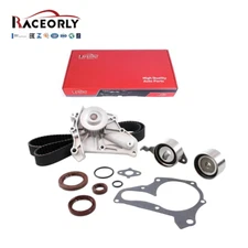 RACEORLY Timing Belt Kit Water Pump For 87-01 Toyota Camry 2.0L 3S-FE 5S-FE