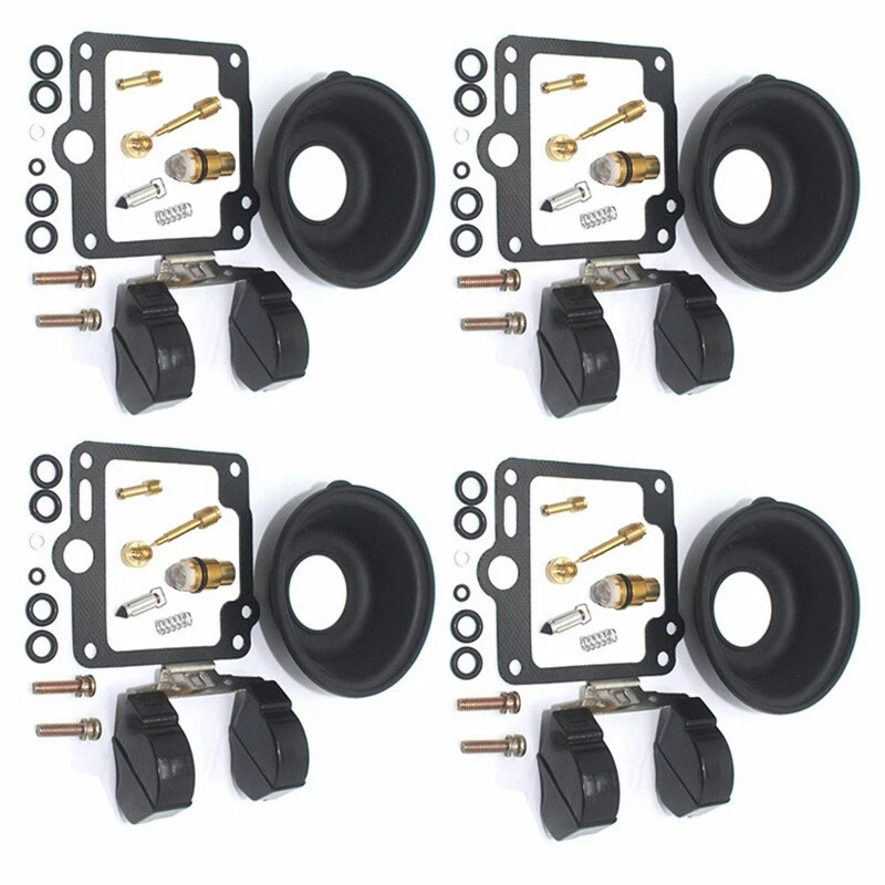 FOR Yamaha XJ750 XJ700X MAXIM X Carburetor Repair Kit Floating needle Diaphragm Foto 2 de 3