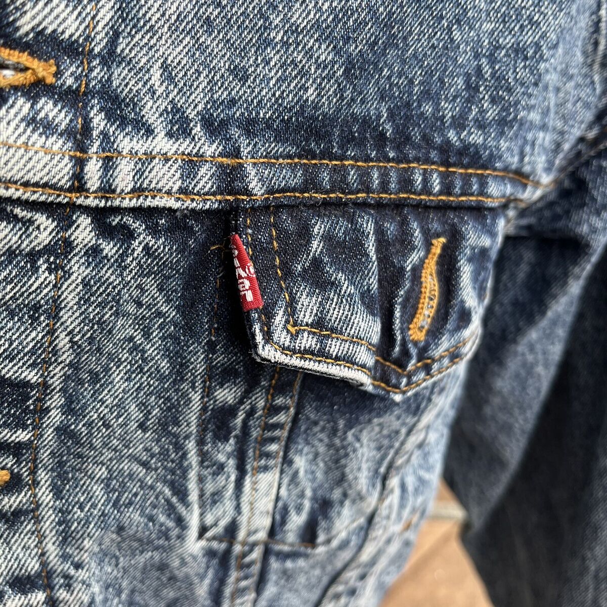 Vintage Levis 507 Trucker Jacket XL 90s Blue Denim Stamped Vintage Levis 507 Trucker Jacket XL 90s Blue Denim Stamped