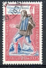 STAMP / TIMBRE FRANCE OBLITERE ° N° 1332  JOURNEE DU TIMBRE 1962