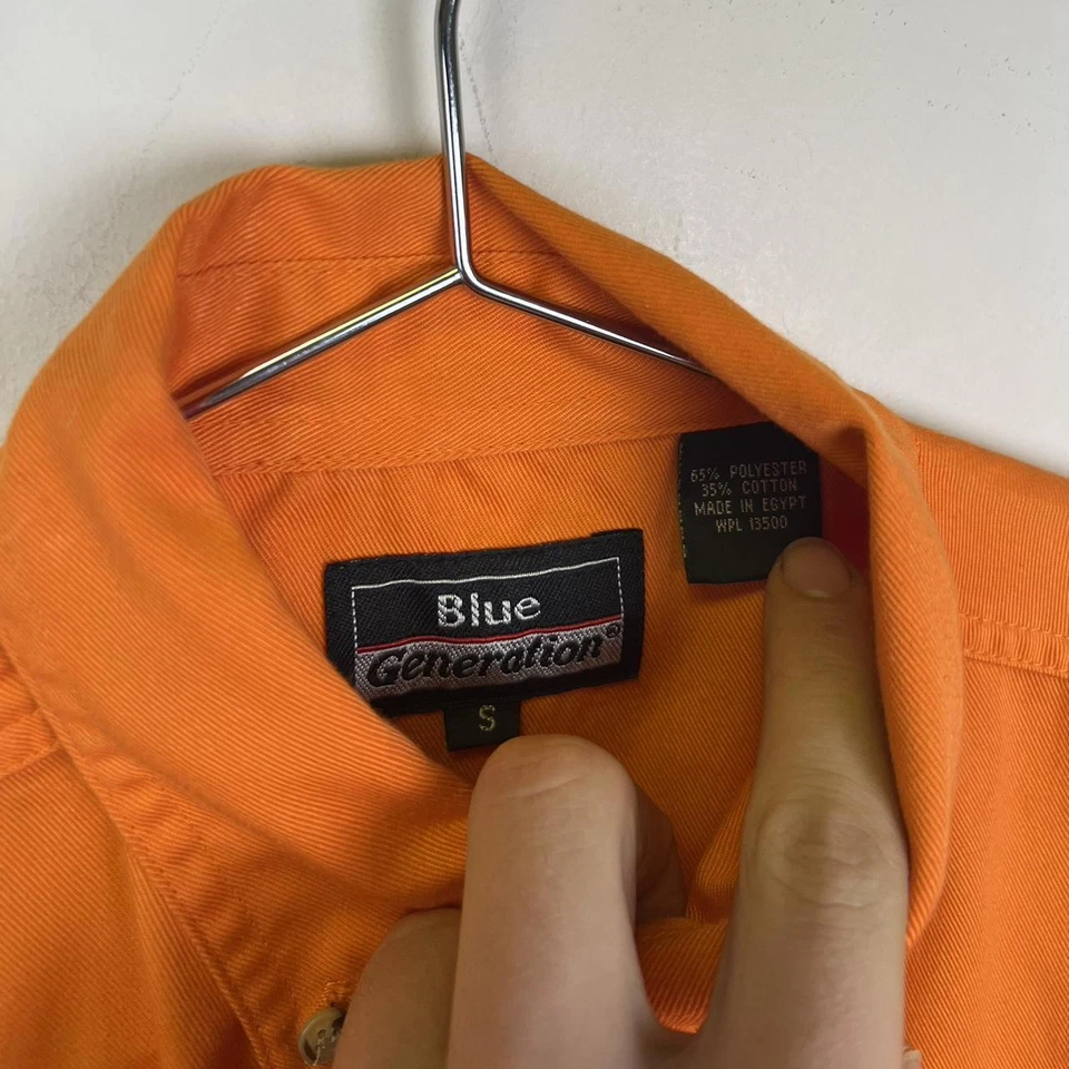 Buell Harley-Davidson Orange Short Sleeve Shirt - Image 3 of 3