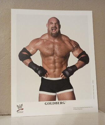WWE Bill Goldberg officially licensed 2003 P-820 Promo, authentic WCW