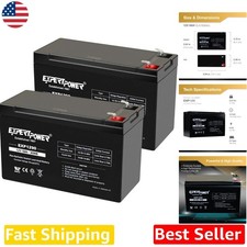 2pk 12V 9AH SLA AGM Rechargeable Batteries - Ride-On Toys, UPS, Alarm