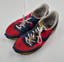 NIKE Challenger OG Trainers 7.5 Red Blue Men's Retro Running Shoes