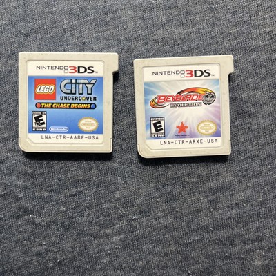 3Ds Game Pair - Lego City Undercover: The Chase Begins & Beyblade Evolution