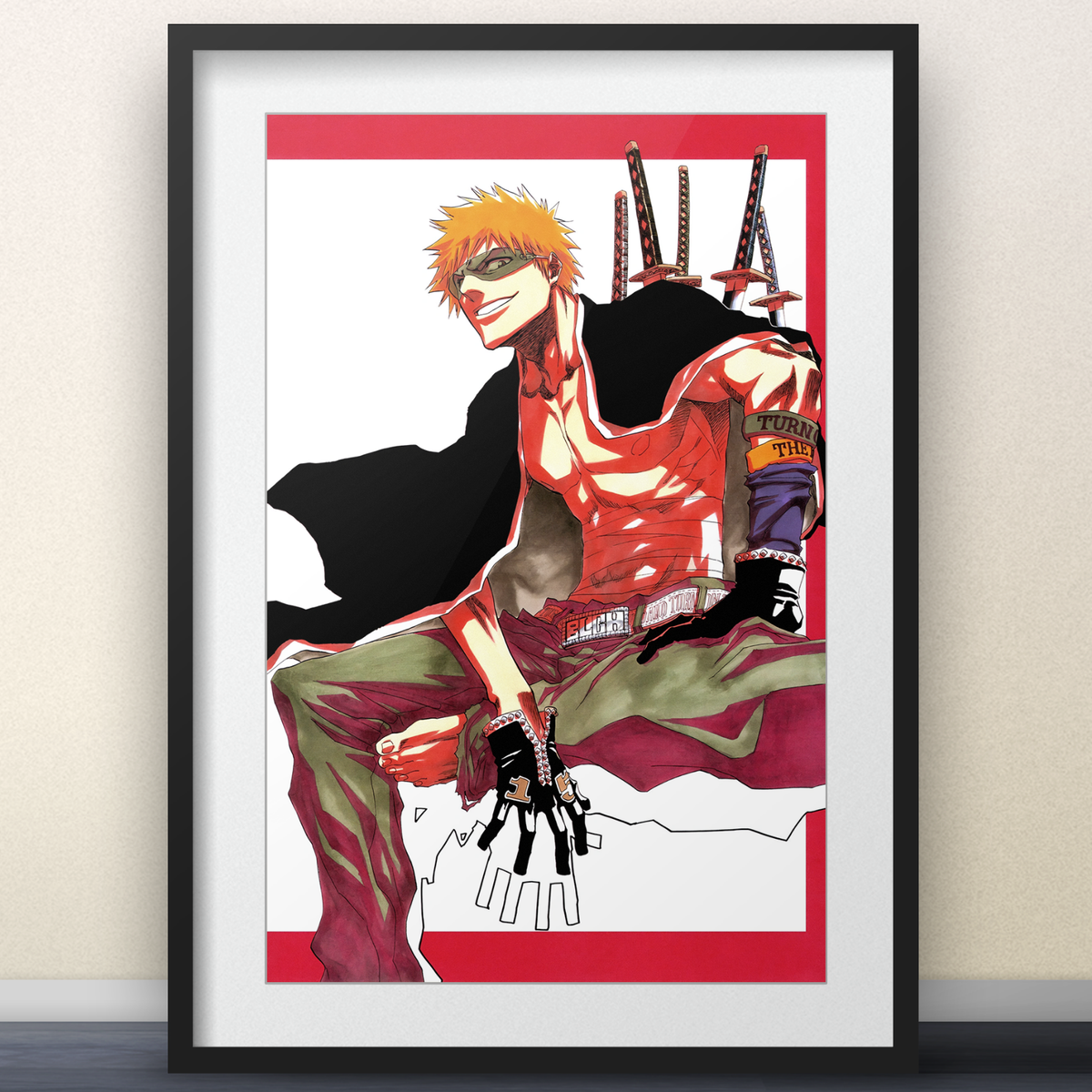 Bleach 2004 Ichigo Art by Tite Kubo - 11x17