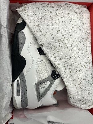 Air Jordan 4 Retro White Cement 2025