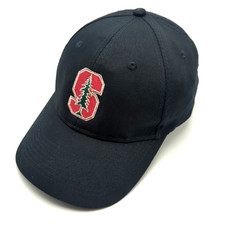 Stanford University hat black adjustable cott...