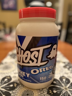 GHOST Whey Protein Powder, Oreo - 2LB, 25G of - Pack 1