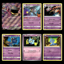 6x Banette ex Lot 88.0 Scarlet Violet Pokemon Cards Collection Set Deck Building