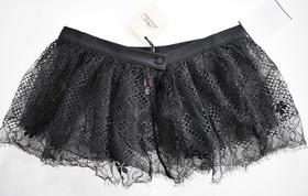 AGENT PROVOCATEUR SEXY BLACK ELSEY TUTU FRILL LACE SKIRT SIZE 2 SMALL UK 8 BNWT