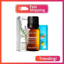 100 Pure Rosemary Essential Oil for Skin  Diffuser - 0.34 Fl Oz