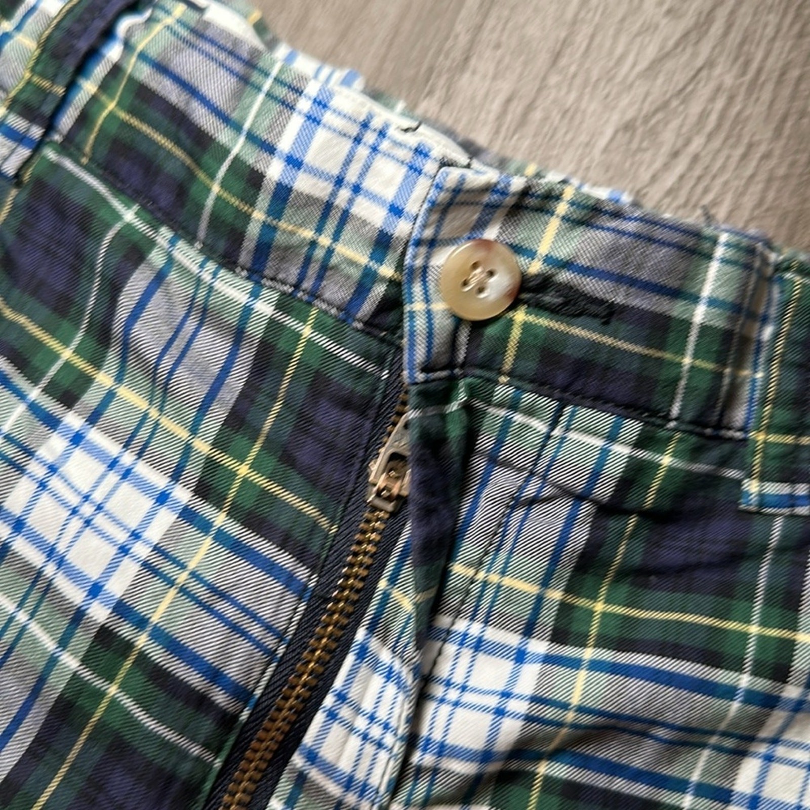 Polo Ralph Lauren Plaid Flat Front Shorts - 35 thumbnail 5