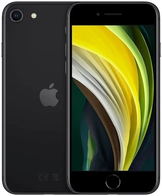 APPLE iPhone SE 2020 128 Go Noir - Avec Batterie neuve - Etat correct - Photo 1/4