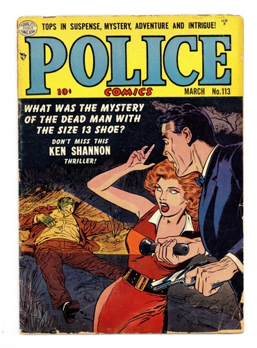 Police Comics #113 GD 2.0 1952