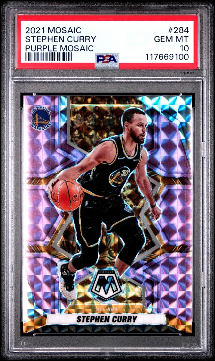 Panini Stephen Curry 10 Graded Basketball Sports Trading Cards