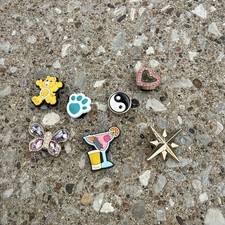 Jibbitz Crocs Shoe Charm Accessories Lot Of 7 Girly
