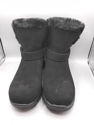 Skechers Easy Going Casually Perfect Slip-ins Boots Women's 7M Black    UP