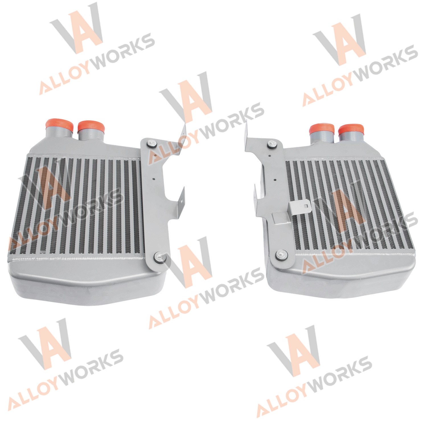 Left+Right Intercooler For 2014-2020 2018 Maserati Ghibli Quattroporte 3.0L V6