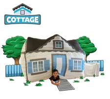 The Original AirFort Build An AirFort in 30 Seconds Cottage fort