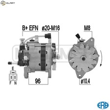 ALTERNATOR 210768A FOR VW TOYOTA HILUX/Pickup/MIGHTY TACOMA PICKUP 2L 4cyl TARO