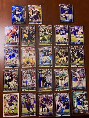 Topps NFL cards 2015 - All Star QBs, Pat McAfee, Gronk, & More ($42 Value!)