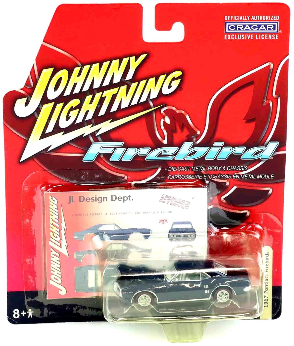 1:64 Johnny Lightning 1967 Pontiac Firebird Dark Blue