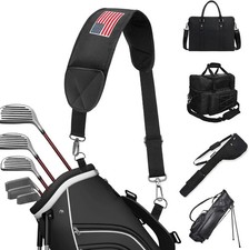 Golf Bag Strap Replacement Golf Bag Shoulder Strap Adjustable Single Padded Shou