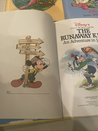 Disney's Small World Library Lot of 3 VTG HC Books Ireland, Netherlands & Japan - Picture 5 of 7