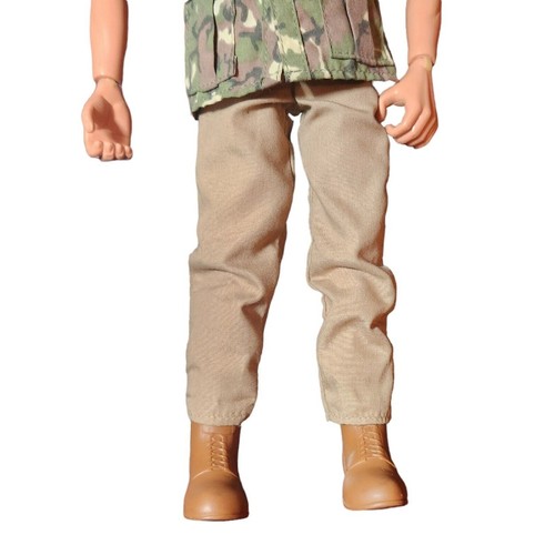 Hasbro Vintage G.I. Joe Puppe 12 Zoll mit schwarzen Haaren und Armeekleidung gebraucht - Bild 5 von 8