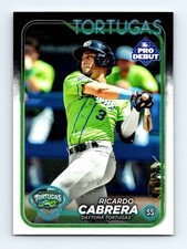 #PD-84 2024 Topps Pro Debut + Ricardo Cabrera Tortugas