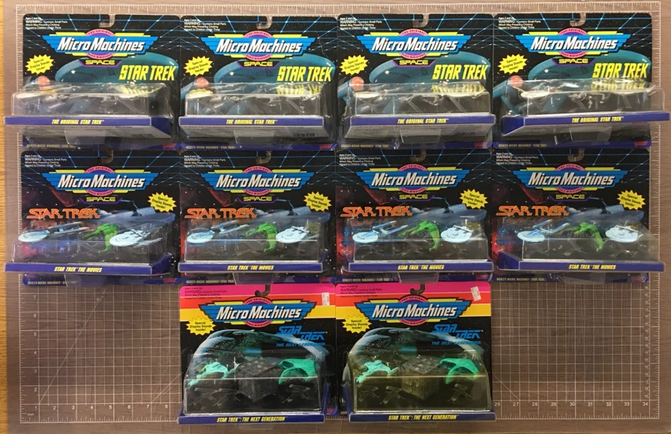 1993 Galoob Micro Machines Space Star Trek / Next Generation / Movies -You Pick - Image 1 of 1