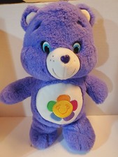 Care Bears 2015 Harmony Bear 12 Inch Plush Purple Stuffed Animal