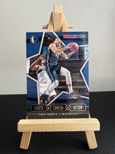 Luka Doncic Lights Camera Action Panini NBA Hoops 2020-21 Dallas Mavericks #18